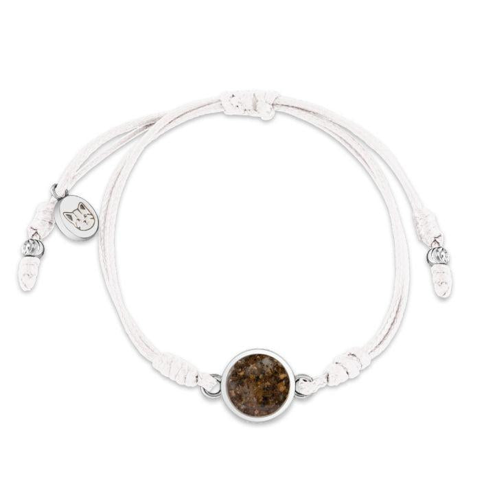 Dune Jewelry Touch The World White Kitten Bracelet - Siesta Key