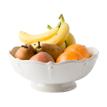 Load image into Gallery viewer, Juliska Berry and Thread Footed Fruit Bowl - Whitewash
