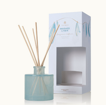 Load image into Gallery viewer, Washed Linen Petite Reed Diffuser
