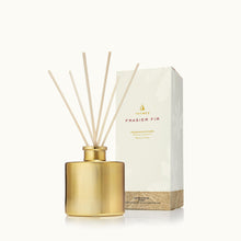 Load image into Gallery viewer, Frasier Fir Gilded Reed Diffuser, Petite Gold
