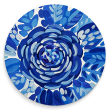 Load image into Gallery viewer, Blue And White Flower Garden Coaster - Set of 4
