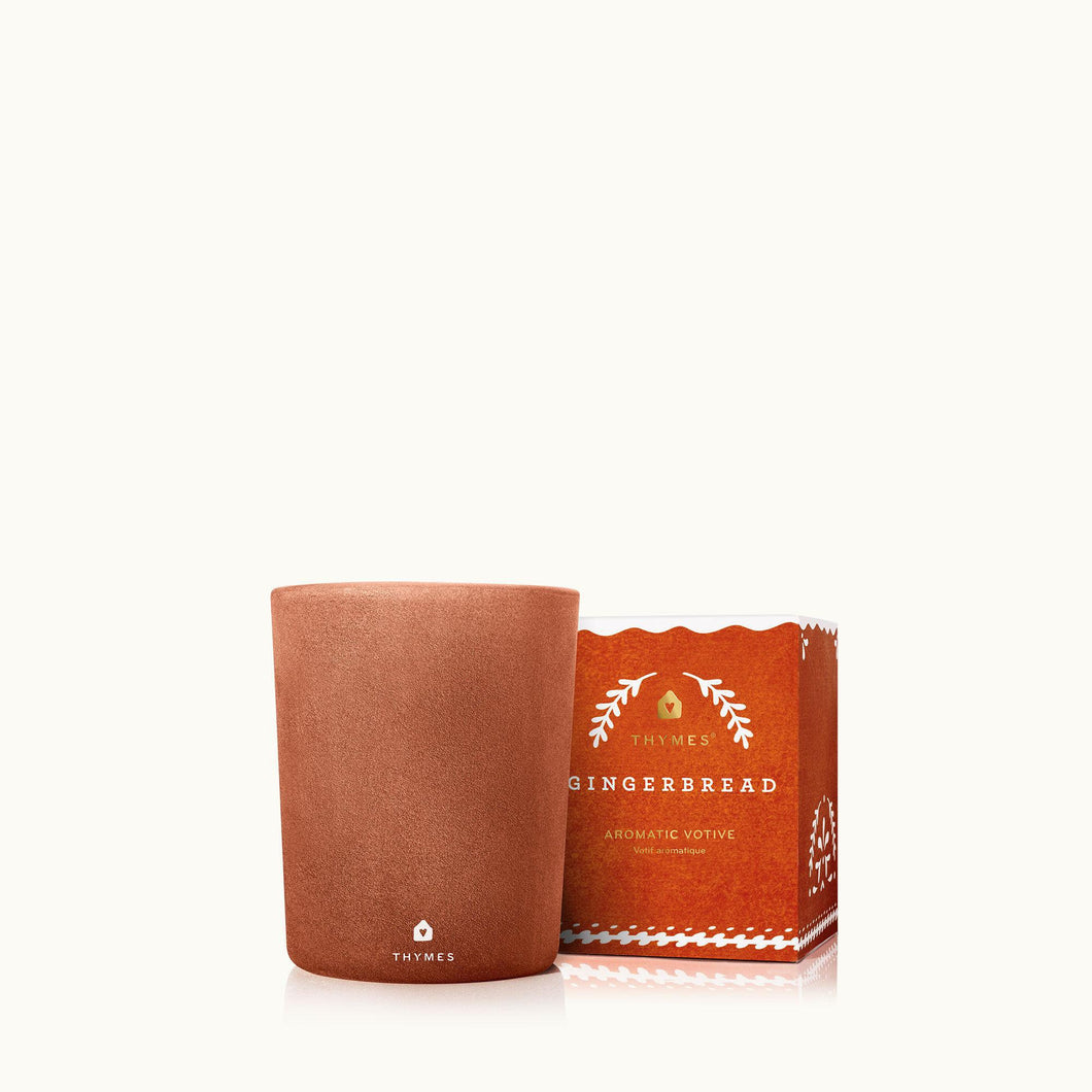 Thymes Gingerbread Votive Candle - 2 oz.
