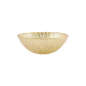 Vietri Rufolo Glass Crocodile Salad Bowl