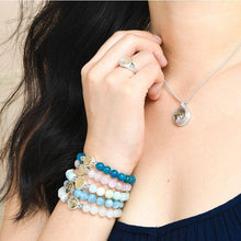 Load image into Gallery viewer, Dune Jewelry Round Beaded Bracelet - Amazonite: Fort Myers Beach
