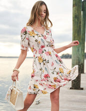 Load image into Gallery viewer, Spartina 449 Ryland Dress Babbie&#39;s Store Bird Floral Cream
