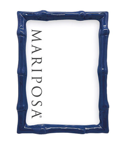 Mariposa Bamboo Blue 5x7 Frame