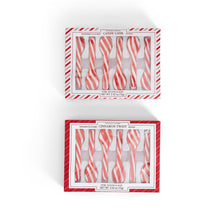 Load image into Gallery viewer, Candy Cane Twist Edible Candy Spoons
