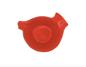 Lastra Holiday Figural Red Bird Small Bowl