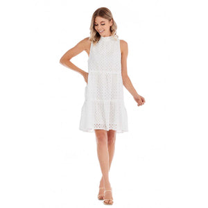 White Eyelet Dress