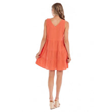 Load image into Gallery viewer, Coral Tiered Dress
