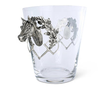 Load image into Gallery viewer, Horse Head Glass Ice Bucket

