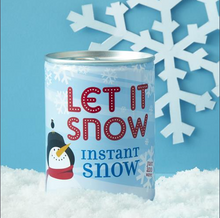 Load image into Gallery viewer, Let it Snow Decorative Instant Snow in Can
