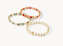 Load image into Gallery viewer, Spartina 449 Tila Stretch Bracelet - White
