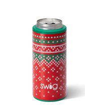 Load image into Gallery viewer, Swig 12oz Skinny Can Cooler - Sweater Weather
