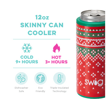 Load image into Gallery viewer, Swig 12oz Skinny Can Cooler - Sweater Weather
