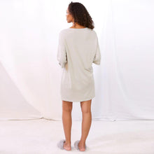 Load image into Gallery viewer, Bamboo &amp; Organic Cotton Oversized Boyfriend Tee - Fog
