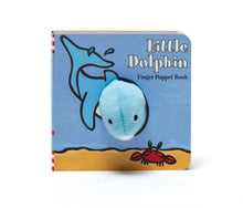 Load image into Gallery viewer, Little Dolphin: Finger Puppet Book
