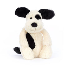 Load image into Gallery viewer, Jellycat Bashful Black &amp; Cream Puppy
