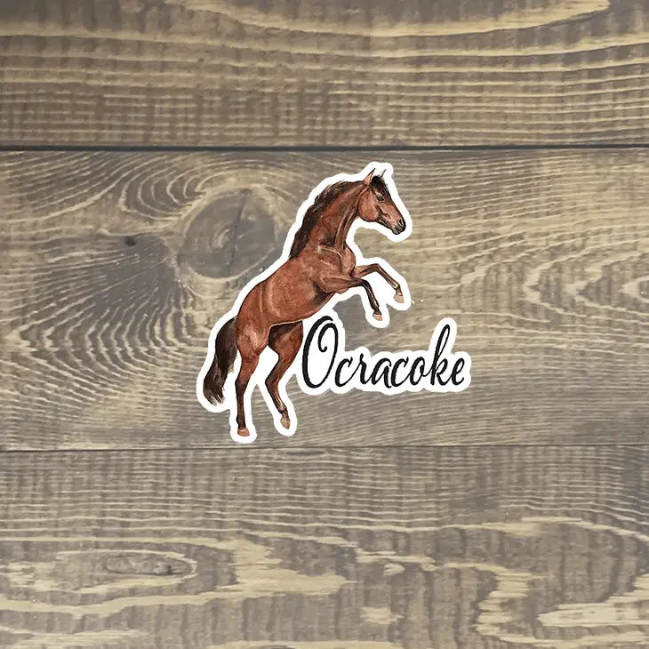 Horse Design Vinyl Stickers - OCALA