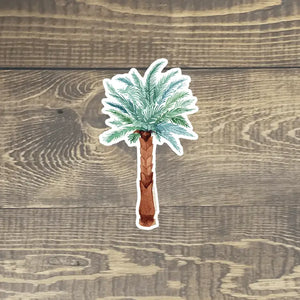 Palm Tree Design Vinyl Sticker Ocala