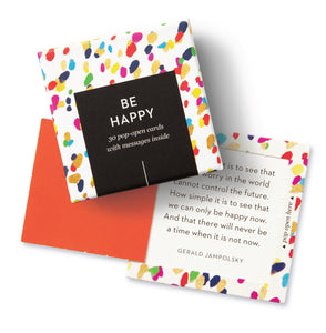 Be Happy ThoughtFulls Pop-Open Cards