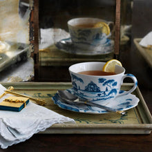 Load image into Gallery viewer, Juliska Country Estate Tea/Coffee Cup Garden Follies - Delft Blue
