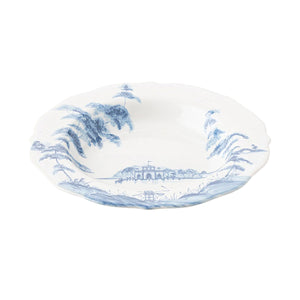 Juliska Country Estate Pasta/Soup Bowl Boathouse Delft Blue