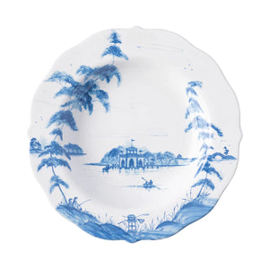 Juliska Country Estate Pasta/Soup Bowl Boathouse Delft Blue