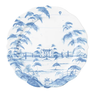 Juliska Country Estate Charger/Server Plate Main House - Delft Blue