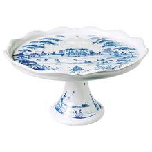 Load image into Gallery viewer, Juliska Country Estate Cake Stand - Delft Blue
