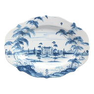 Juliska Country Estate Large Serving Platter Main House - Delft Blue - 18.5''
