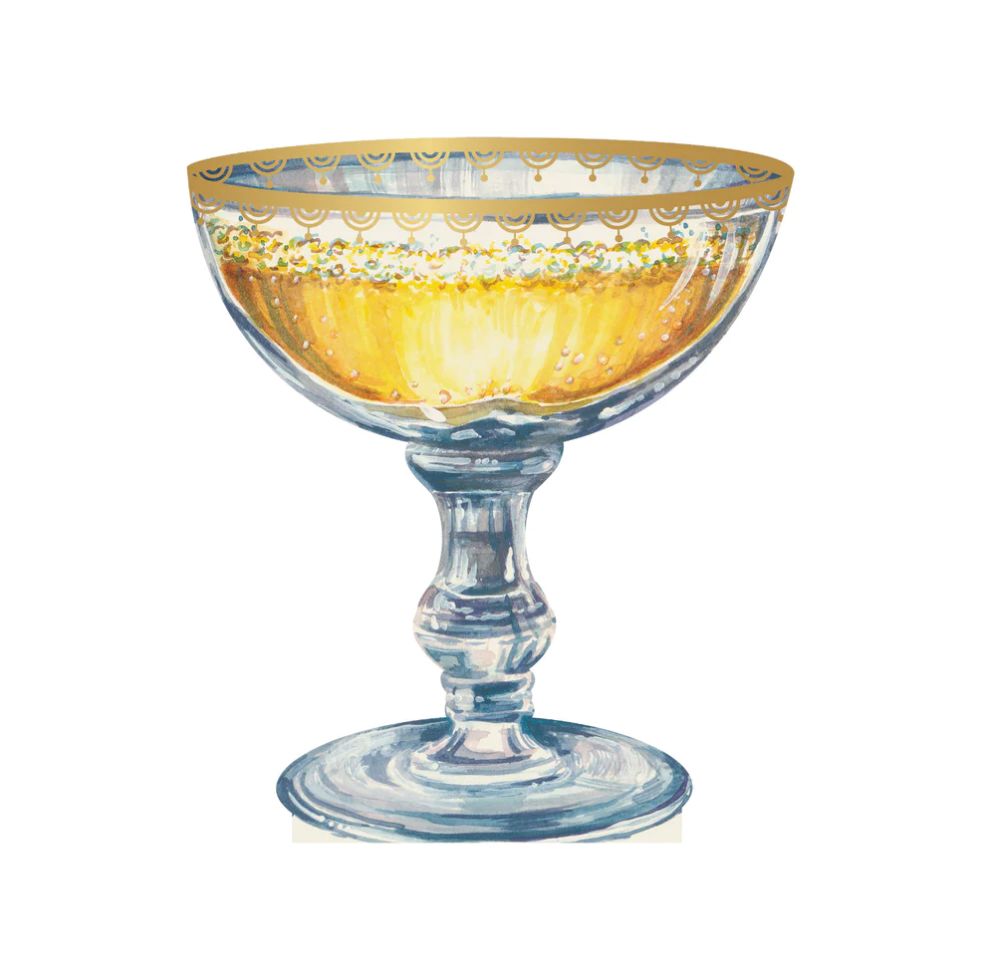 Champagne Coupe Place Card