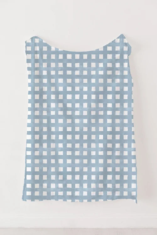 Ellie Plaid Plush Throw