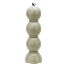 Load image into Gallery viewer, Cappuccino Lacquer Bobbin Salt Or Pepper Mill Grinder
