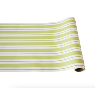 Hester & Cook Green Awning Stripe Runner