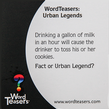 Load image into Gallery viewer, Word Teasers - Urban Legends
