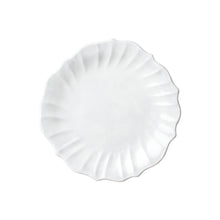 Load image into Gallery viewer, Vietri Incanto Ruffle Salad Plate - White
