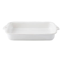 Load image into Gallery viewer, Berry and Thread Rectangular Baker 16&quot; - Whitewash
