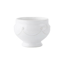 Load image into Gallery viewer, Berry &amp; Thread Footed Soup Bowl - Whitewash
