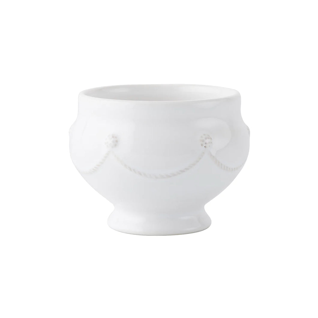 Berry & Thread Footed Soup Bowl - Whitewash