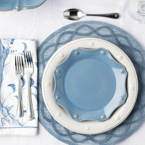 Juliska Berry and Thread Dinner Plate -  Whitewash