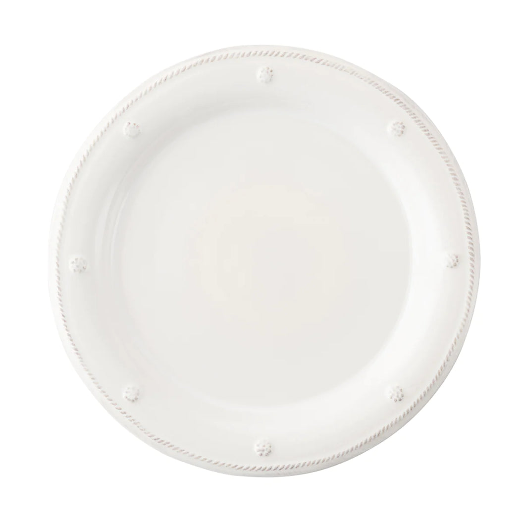 Berry and Thread Dinner Plate -  Whitewash
