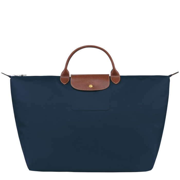 Longchamp Le Pliage Original Large Travel Bag in Navy Blue