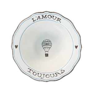 L'Amour Toujours Cereal / Ice Cream Bowl