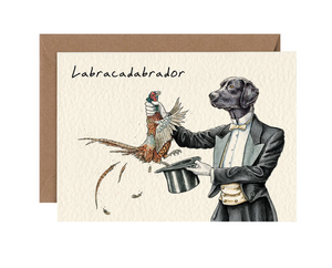 Labracadabrador Greeting Card