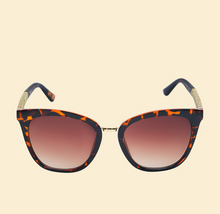 Load image into Gallery viewer, Powder Luxe Natalia - Tortoiseshell/Glitter Sunglasses
