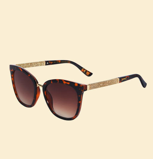 Powder Luxe Natalia - Tortoiseshell/Glitter Sunglasses