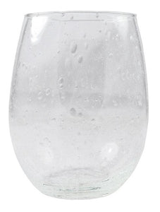 Bellini Stemless White Wine Bubble Glass