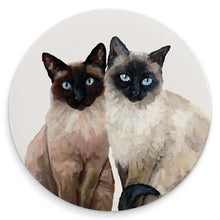 Load image into Gallery viewer, Feline Friends Cat Bunch Single Coaster - Set of 4
