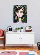 Load image into Gallery viewer, She Is Fierce - Lina, Stretched Canvas Wall Art

